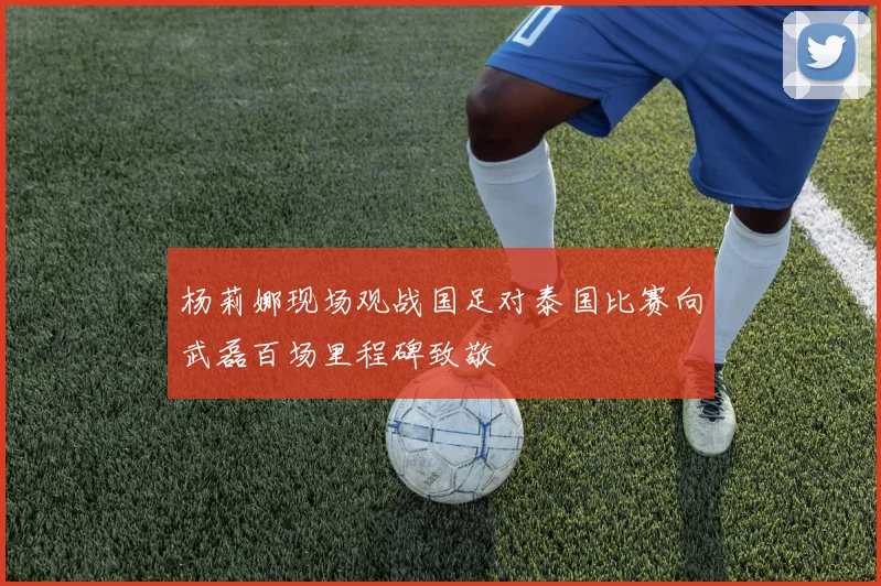 杨莉娜现场观战国足对泰国比赛向武磊百场里程碑致敬