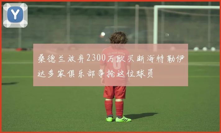 桑德兰放弃2300万欧买断海特勒伊达多家俱乐部争抢这位球员